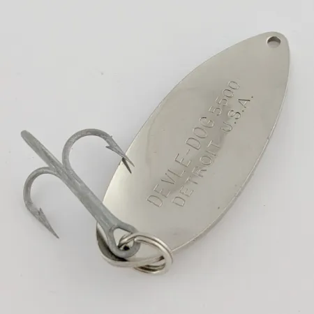 Eppinger Dardevle Devle Dog  5500 Detroit (1980-x), нікель, 21, блесна коливалка (колебалка) #24271