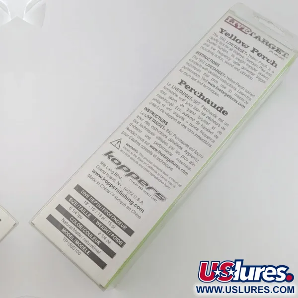 LiveTarget  LIVE TARGET Yellow Perch  16 Deep Diving, Yellow Perch, 90, воблер #24273
