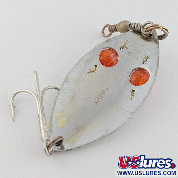 Gibbs Ruby Eye Wiggler, silver/сині очі, 25, блесна коливалка (колебалка) #24277