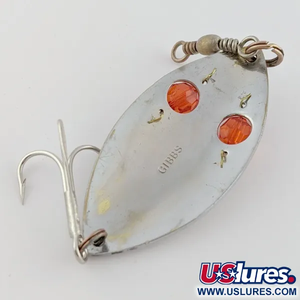 Gibbs Ruby Eye Wiggler, silver/сині очі, 25, блесна коливалка (колебалка) #24277