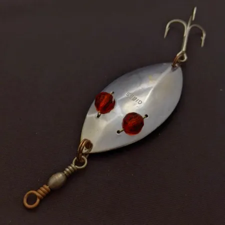 Gibbs Ruby Eye Wiggler, silver/сині очі, 25, блесна коливалка (колебалка) #24277