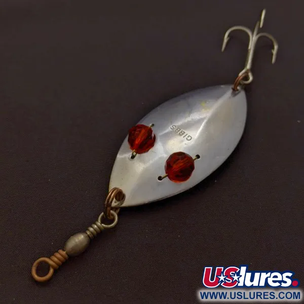 Gibbs Ruby Eye Wiggler, silver/сині очі, 25, блесна коливалка (колебалка) #24277