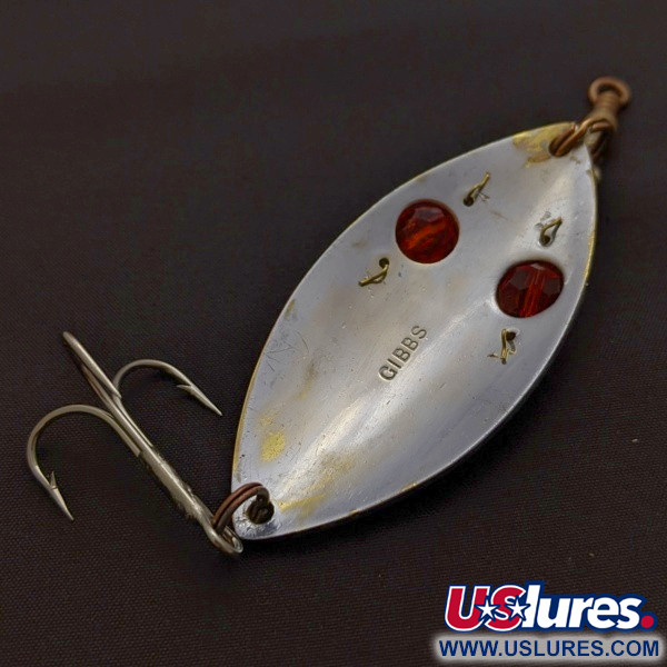 Gibbs Ruby Eye Wiggler, silver/сині очі, 25, блесна коливалка (колебалка) #24277