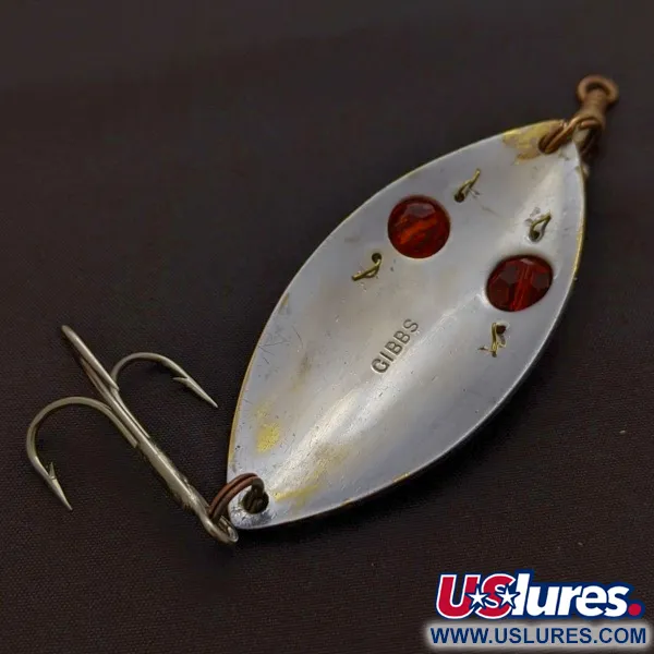 Gibbs Ruby Eye Wiggler, silver/сині очі, 25, блесна коливалка (колебалка) #24277