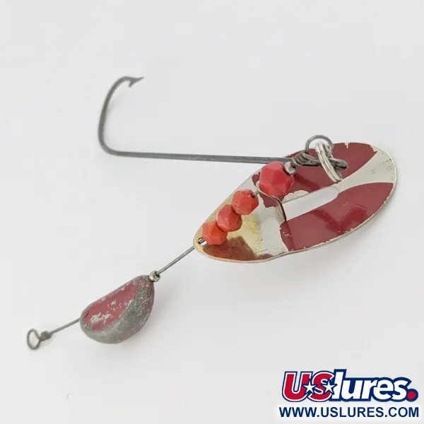 Weller June-Bug Stripe-on, срібло/золото, 14, блешня оберталка (вертушка) #24278