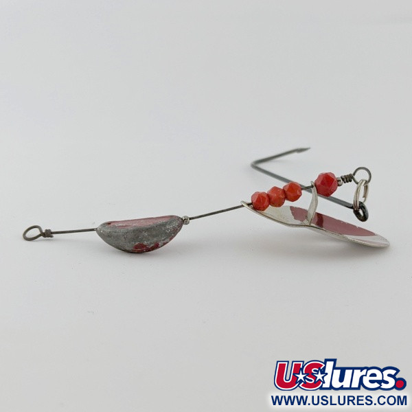  Weller June-Bug Stripe-on, срібло/золото, 14, блешня оберталка (вертушка) #24278