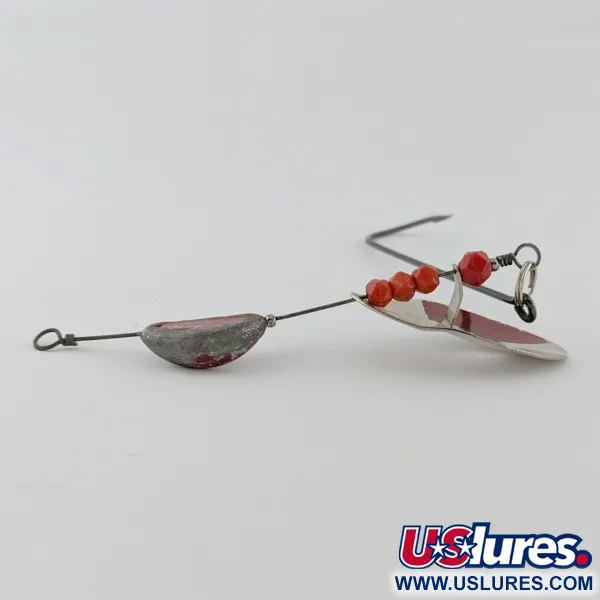 Weller June-Bug Stripe-on, срібло/золото, 14, блешня оберталка (вертушка) #24278