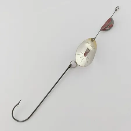 Weller June-Bug Stripe-on, срібло/золото, 14, блешня оберталка (вертушка) #24278