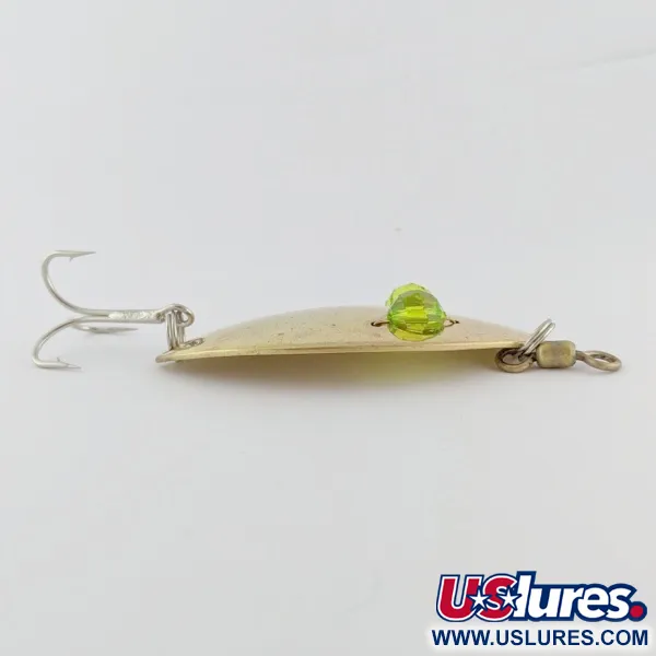 Hofschneider Red Eye Wiggler, gold/green, 25, блесна коливалка (колебалка) #24288