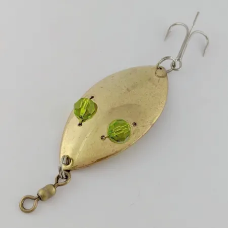 Hofschneider Red Eye Wiggler, gold/green, 25, блесна коливалка (колебалка) #24288