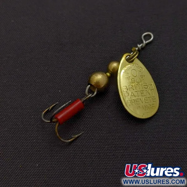 Mepps Aglia 0 (60 початок 70-x), gold, 2,5, блешня оберталка (вертушка) #24289