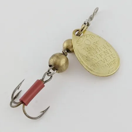 Mepps Aglia 0 (60 початок 70-x), gold, 2,5, блешня оберталка (вертушка) #24289