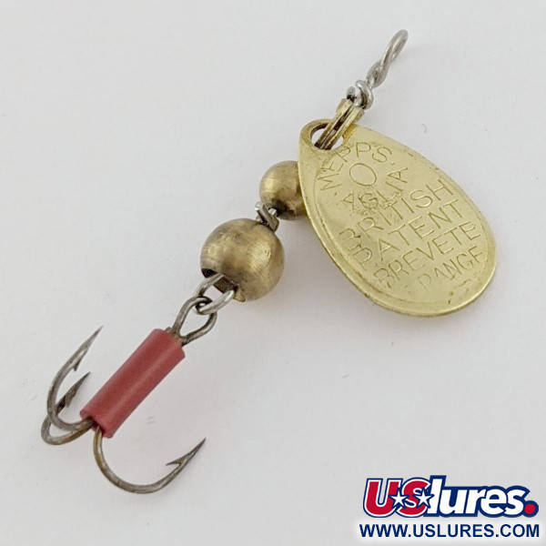  Mepps Aglia 0 (60 початок 70-x), gold, 2,5, блешня оберталка (вертушка) #24289