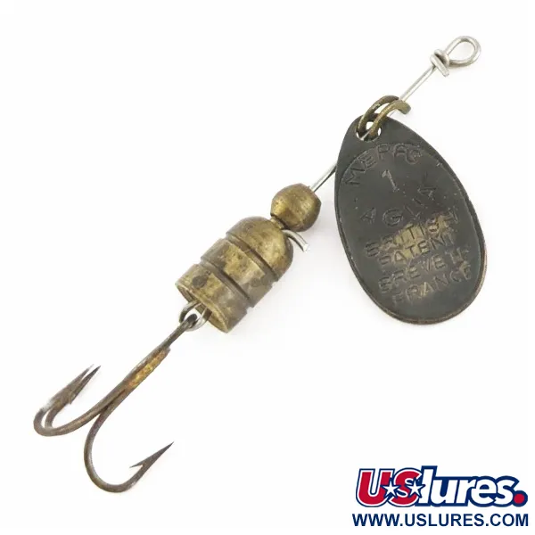 Mepps Aglia 1 ( 50-x), black, 3,5, блешня оберталка (вертушка) #24290