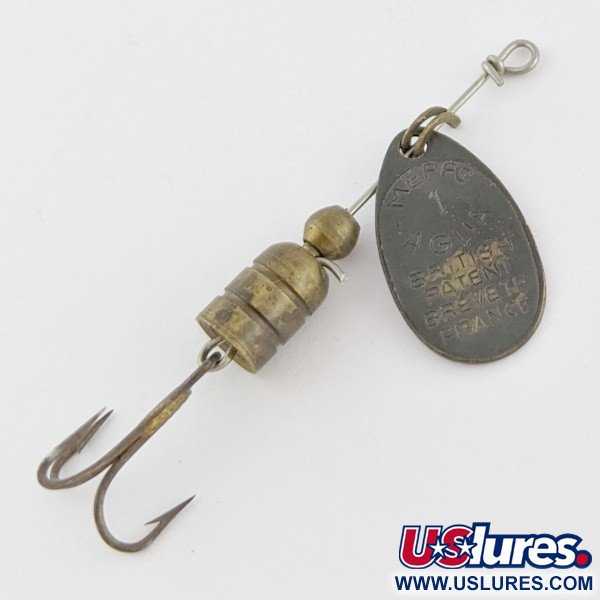  Mepps Aglia 1 ( 50-x), black, 3,5, блешня оберталка (вертушка) #24290