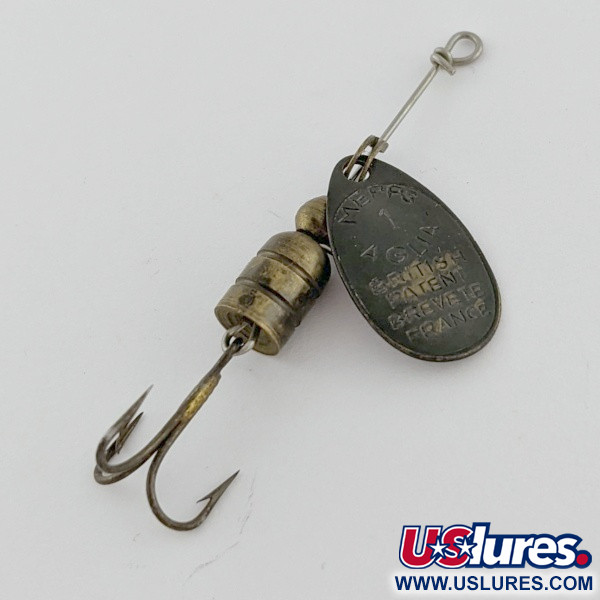  Mepps Aglia 1 ( 50-x), black, 3,5, блешня оберталка (вертушка) #24290