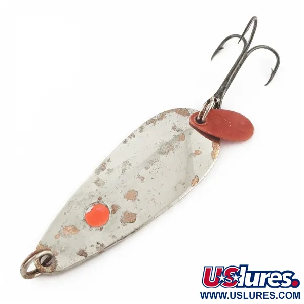  Les Davis Hotrod, nikiel/czerwony, 14, блесна коливалка (колебалка) #24306