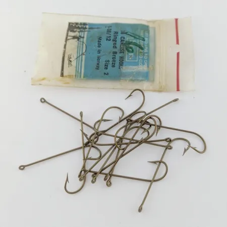 Mustad Sears Carlise hooks size 2, до рибалки #24308