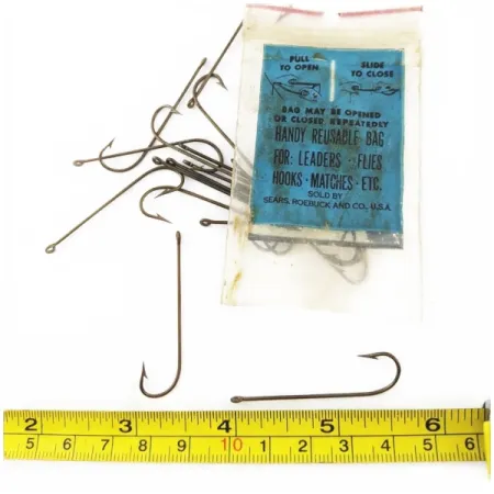Mustad Sears Carlise hooks size 2, до рибалки #24308