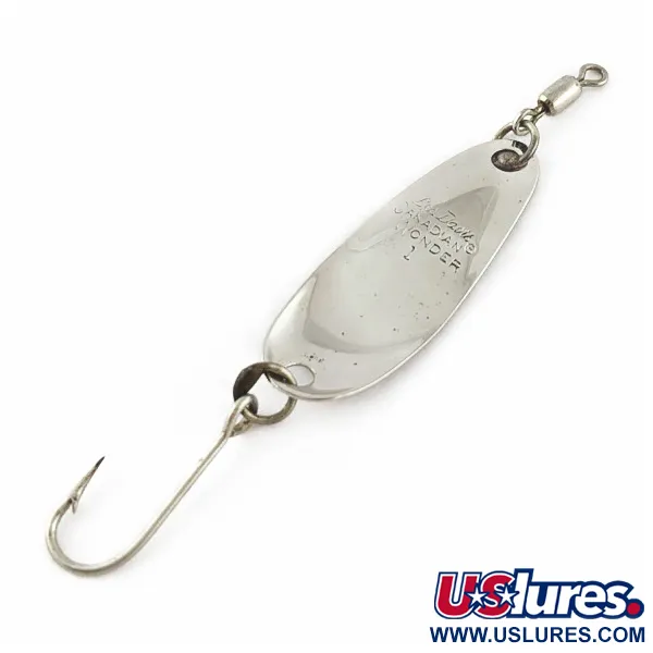  Les Davis Canadian Wonder 1, нікель/золото, 2,5, блесна коливалка (колебалка) #24314