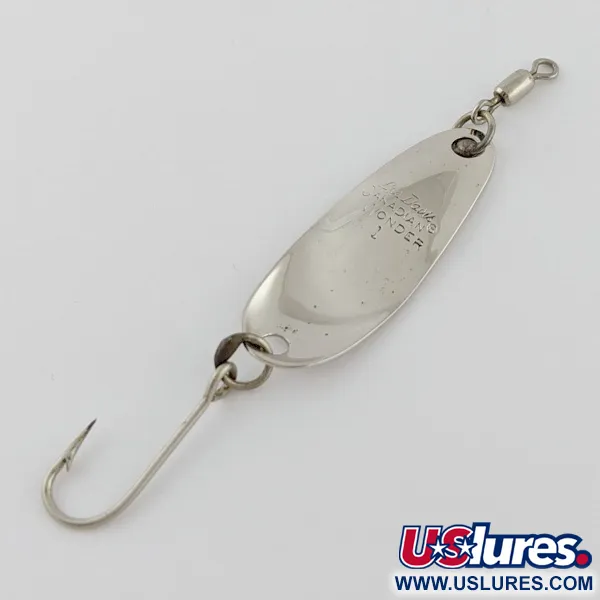  Les Davis Canadian Wonder 1, нікель/золото, 2,5, блесна коливалка (колебалка) #24314