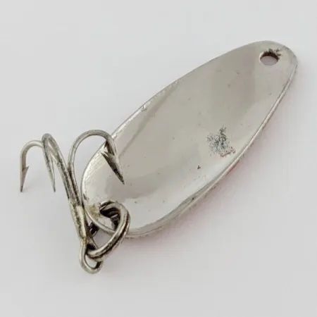 Dura-Pak  Dura Pack Spoon, нікель/червоний/білий, 4, блесна коливалка (колебалка) #24316