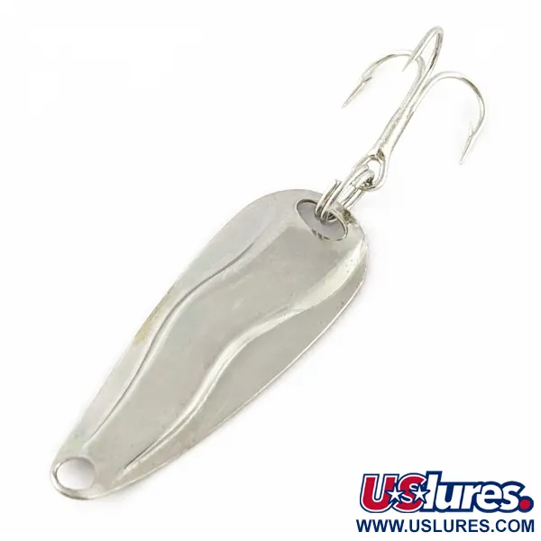  Luhr Jensen Hot Shot W, нікель, 1,3, блесна коливалка (колебалка) #24333