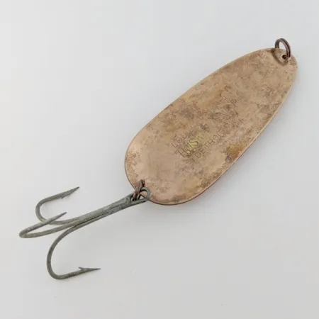 Eppinger Dardevle Huskie Junior Detroit (1950s), нікель/червоний, 58, блесна коливалка (колебалка) #24338