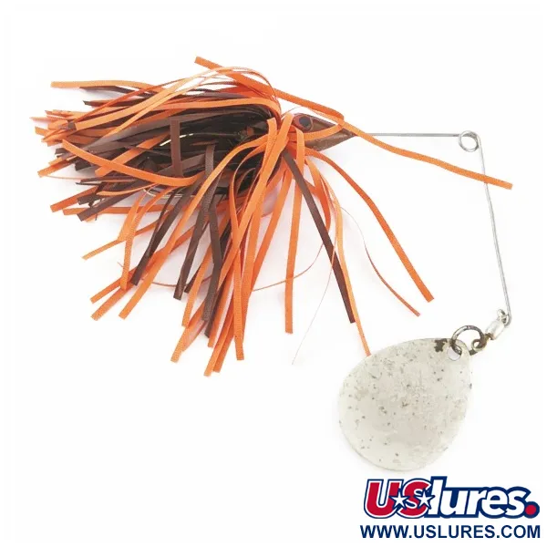  Bomber the Classics bushwhacker spinnerbait, нікель/помаранчевий, 12, до рибалки #24340