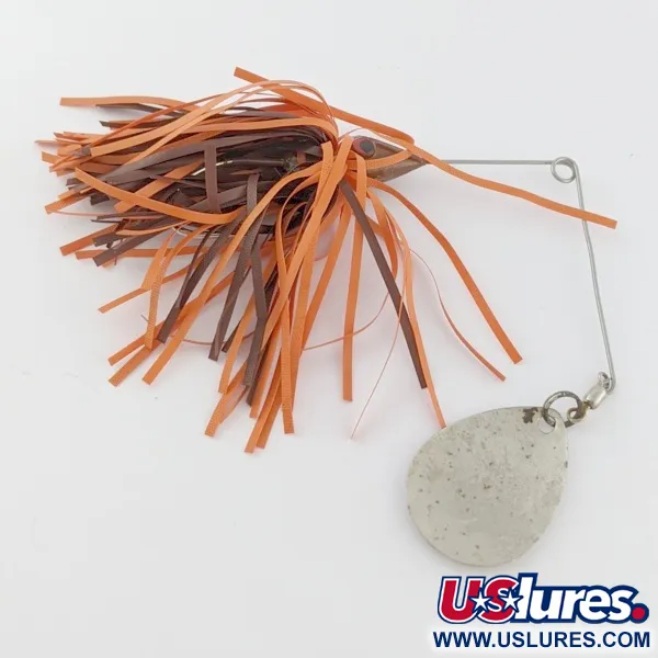  Bomber the Classics bushwhacker spinnerbait, нікель/помаранчевий, 12, до рибалки #24340