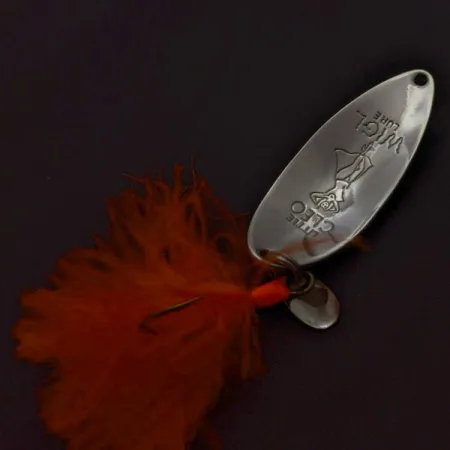 Seneca Little Cleo (Hula Girl), нікель/синій, 14, блесна коливалка (колебалка) #24349