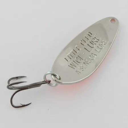 Seneca Little Cleo UV, нікель/помаранчевий/білий, 7, блесна коливалка (колебалка) #24351