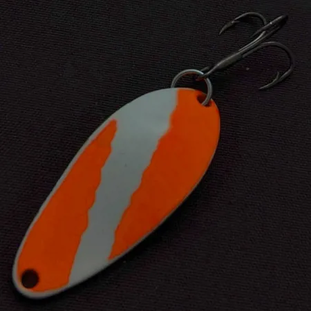 Seneca Little Cleo UV, нікель/помаранчевий/білий, 7, блесна коливалка (колебалка) #24351