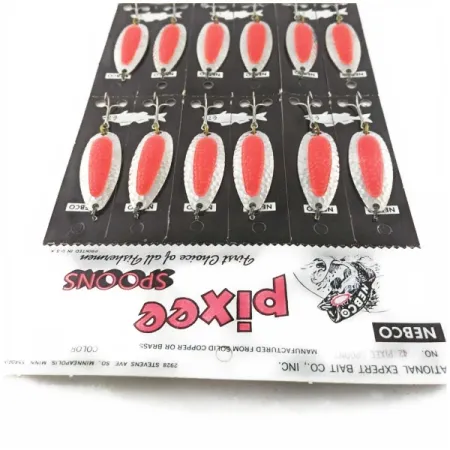 Блешня Nebco Pixee, Nickel Orange UV, 14 г, #24561