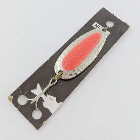 Nebco Pixee, нікель/помаранчевий UV - світиться в ультрафіолеті, 14, блесна коливалка (колебалка) #24352