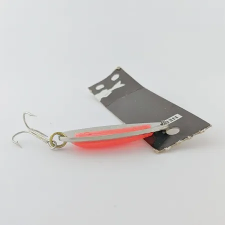 Nebco Pixee, нікель/помаранчевий UV - світиться в ультрафіолеті, 14, блесна коливалка (колебалка) #24352