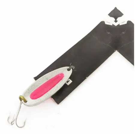 Nebco Pixee, нікель/червоний UV - світиться в ультрафіолеті, 7, блесна коливалка (колебалка) #24353