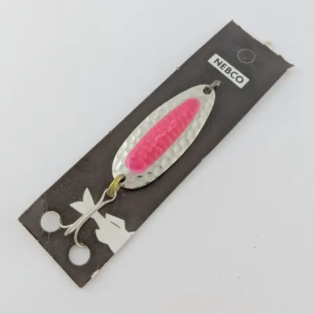 Nebco Pixee, нікель/червоний UV - світиться в ультрафіолеті, 7, блесна коливалка (колебалка) #24353