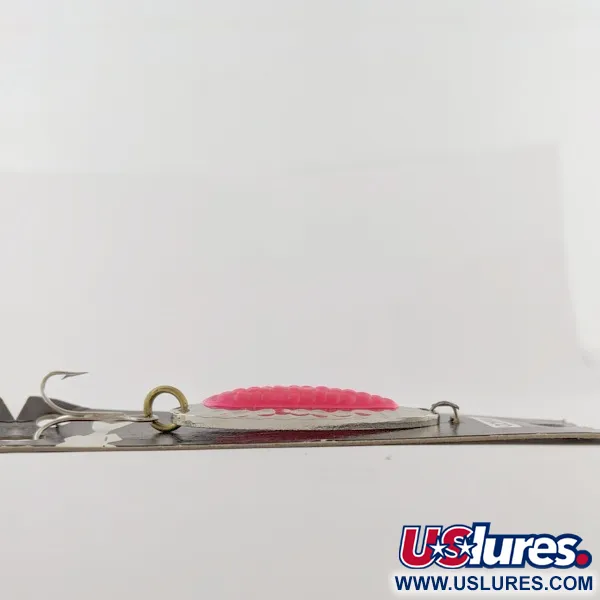  Nebco Pixee, нікель/червоний UV - світиться в ультрафіолеті, 7, блесна коливалка (колебалка) #24353