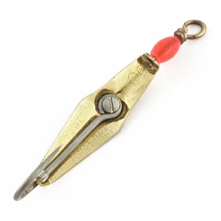 James E. Clark Clark Spoon 00, золото, 4, блесна коливалка (колебалка) #24355