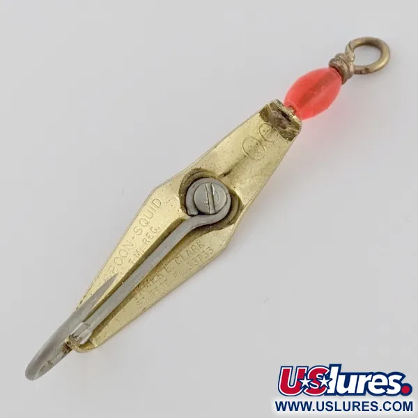  James E. Clark Clark Spoon 00, золото, 4, блесна коливалка (колебалка) #24355