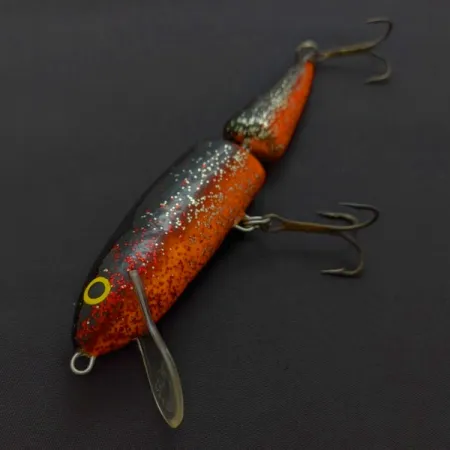 Salmo Whitefish WF18  Custom Painted , чоний/червоний глітер, 17, воблер #24363