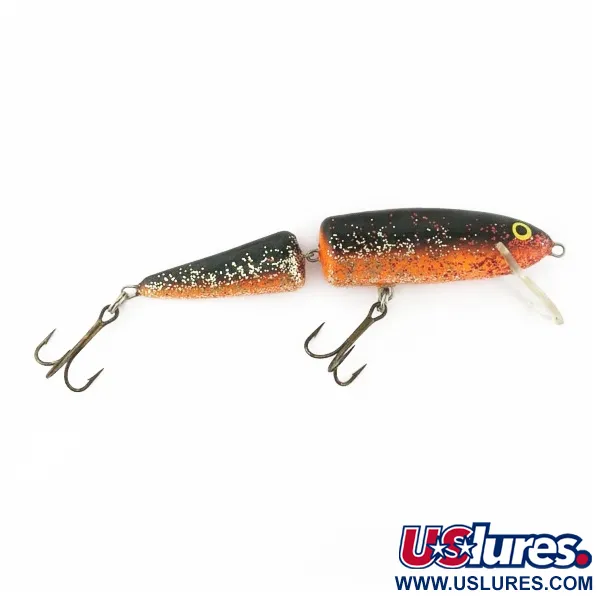  Salmo Whitefish WF18  Custom Painted , чоний/червоний глітер, 17, воблер #24363