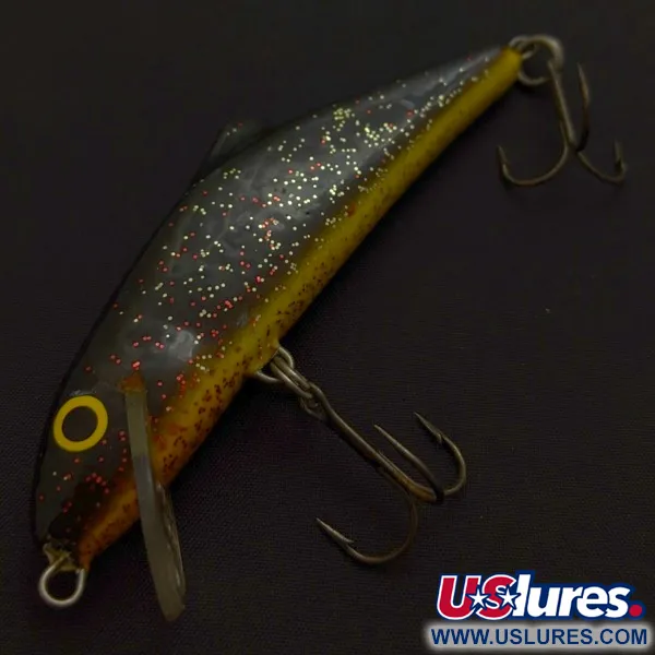  Salmo Skinner 10, black/red/glitter, 14, воблер #24366