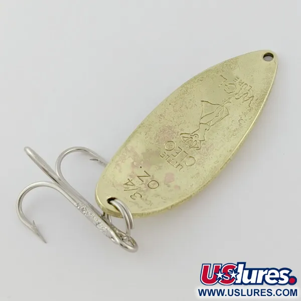 Seneca Little Cleo (Hula Girl), нікель/золото, 21 г, блесна коливалка (колебалка) #24373