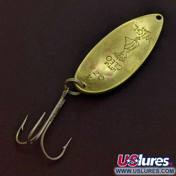 Seneca Little Cleo (Hula Girl), нікель/золото, 21 г, блесна коливалка (колебалка) #24373