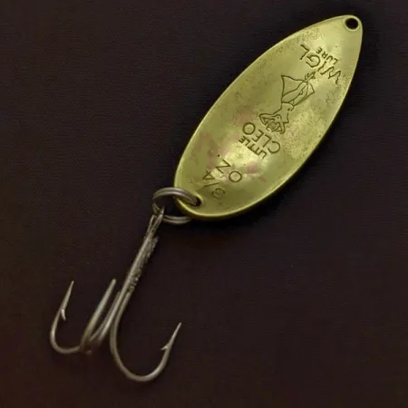 Seneca Little Cleo (Hula Girl), нікель/золото, 21 г, блесна коливалка (колебалка) #24373