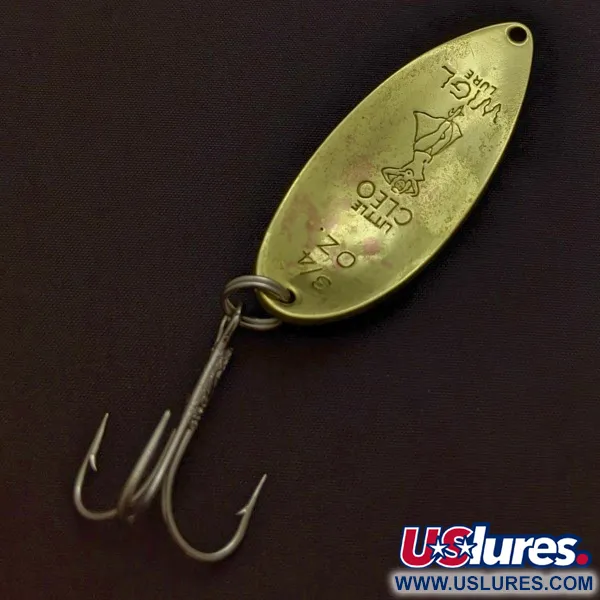 Seneca Little Cleo (Hula Girl), нікель/золото, 21 г, блесна коливалка (колебалка) #24373