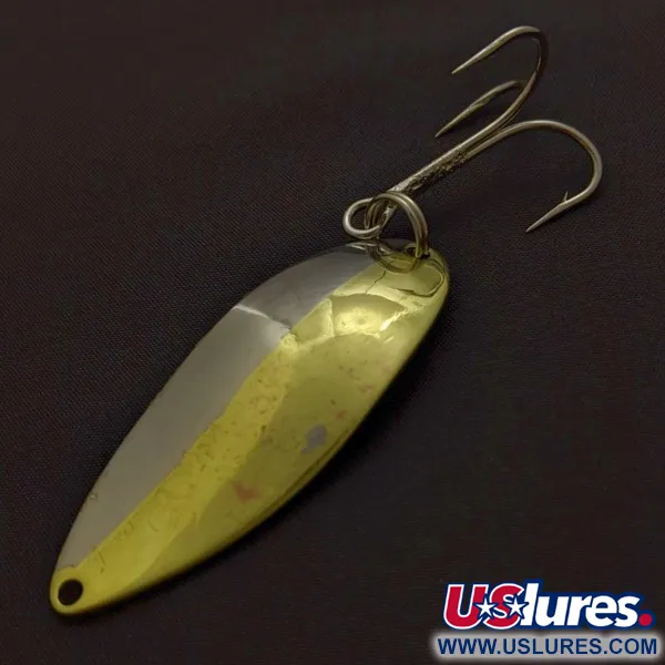 Seneca Little Cleo (Hula Girl), нікель/золото, 21 г, блесна коливалка (колебалка) #24373