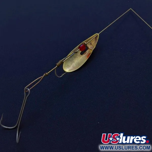  Marathon June-Bug, золото/червоний, 5, блешня оберталка (вертушка) #24385